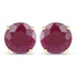 7.40 Carat Genuine Ruby 14K Yellow Gold Earrings by Bids.com
