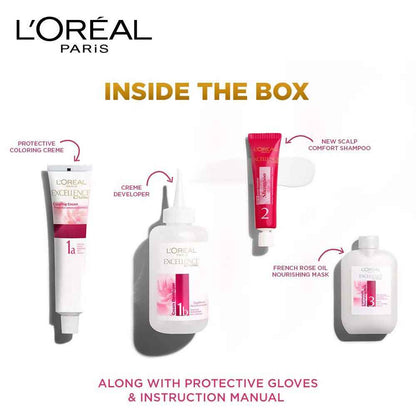 LOreal Paris Excellence Creme Hair Color - 3 Dark Brown