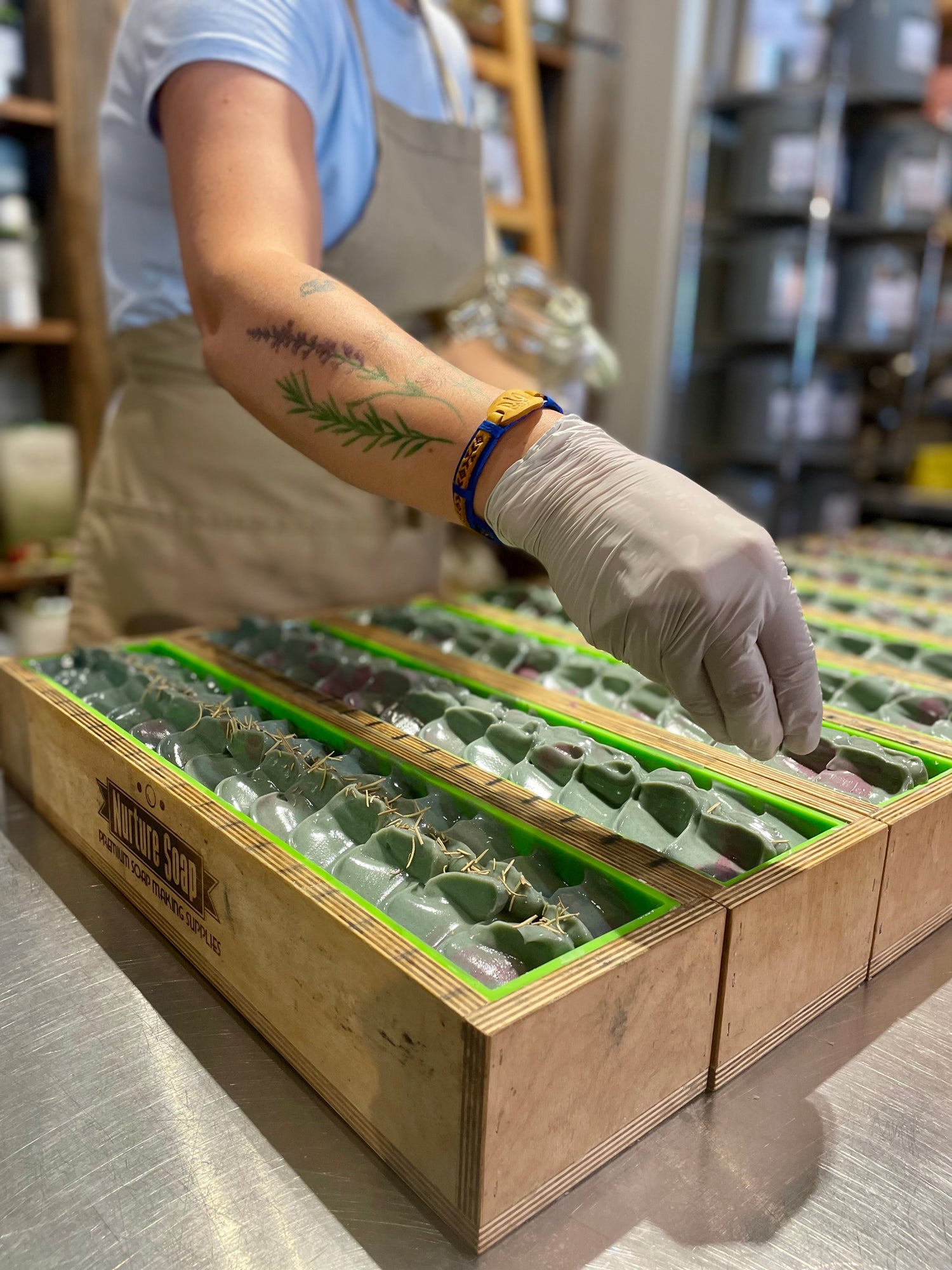 Lavender and Rosemary | Aloe Butter Soap by MION Artisan Soap Co.
