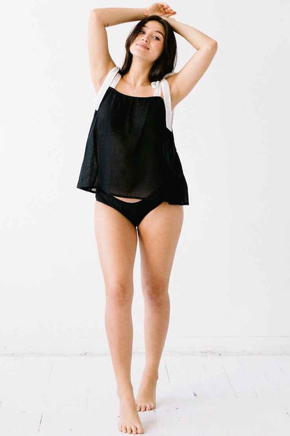 Daisy Tie Strap Cotton Top 25"