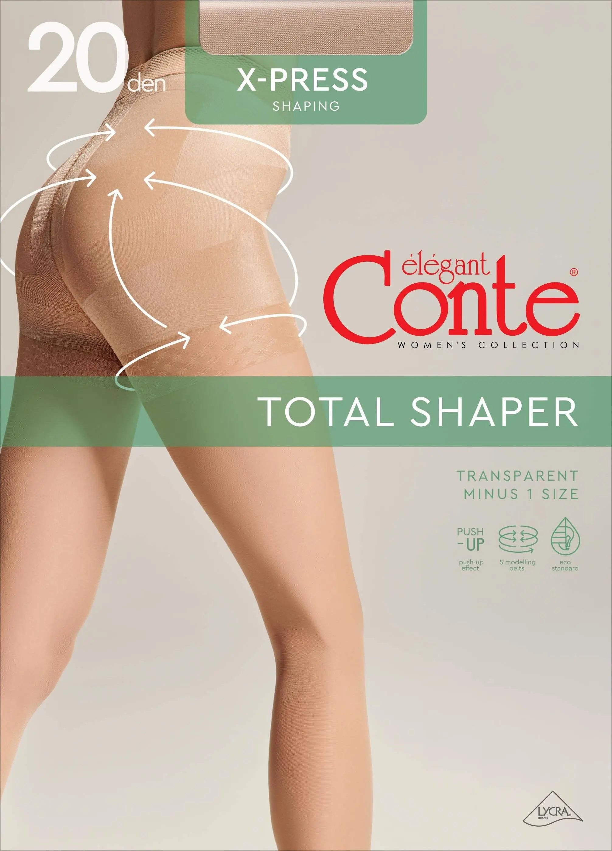 Tights Conte X-Press 20 Den - Body Shaping by TheRanok.com