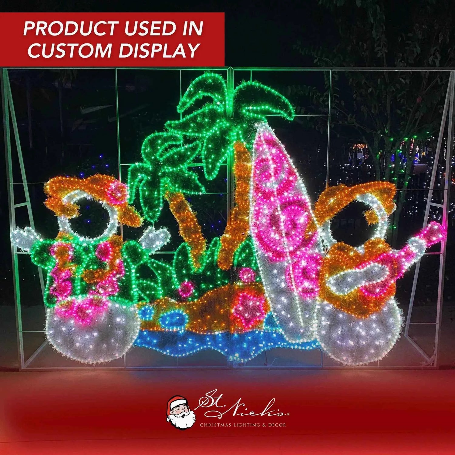 LED Mini Lights 5MM Cool White Twinkle Green Wire  6" Spacing