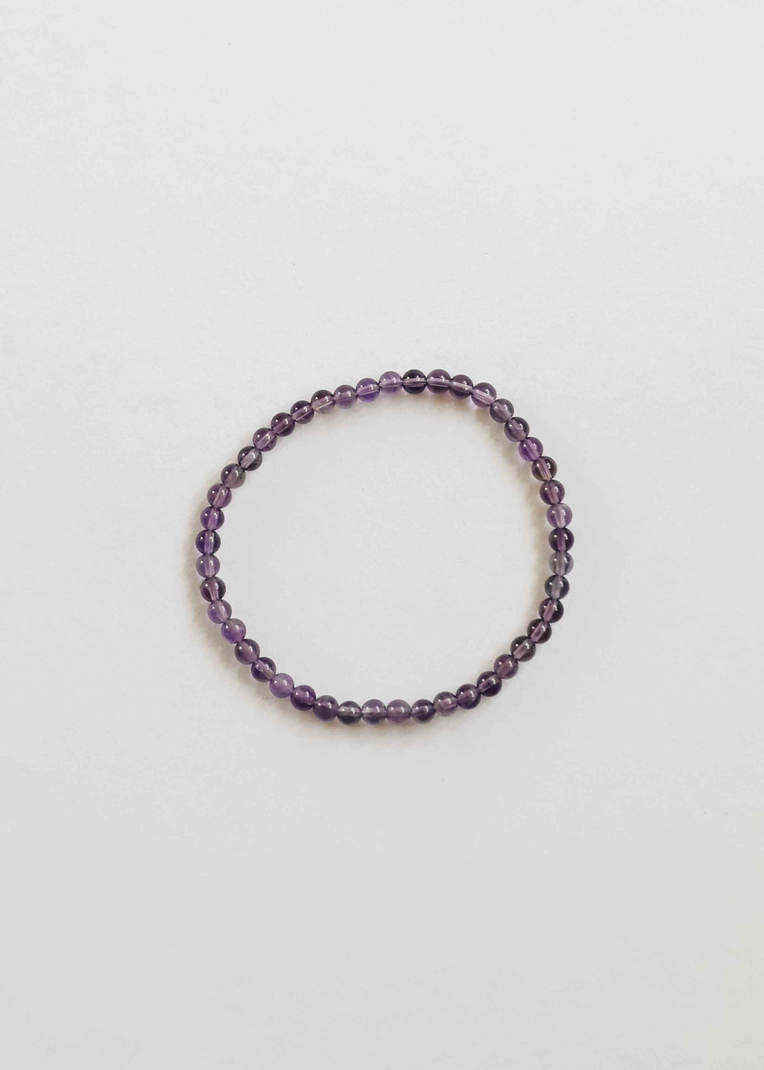 Polished Amethyst || Adult Bracelet