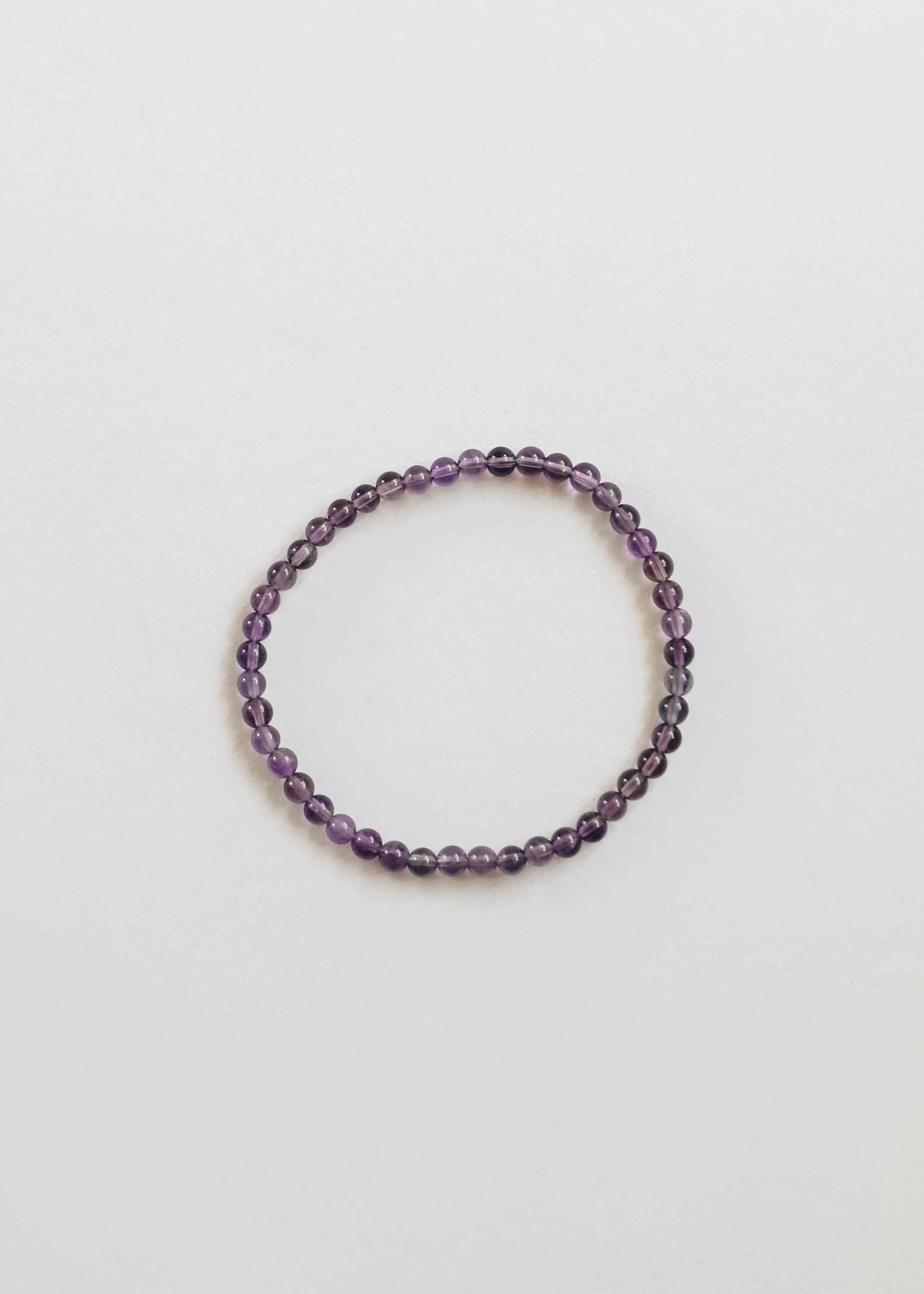 Polished Amethyst || Adult Bracelet