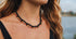 Pure Shungite || Gemstone Necklace 
