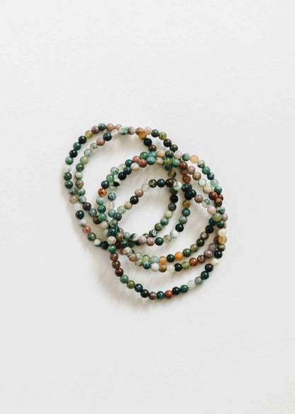 Polished Agate || Adult Bracelet