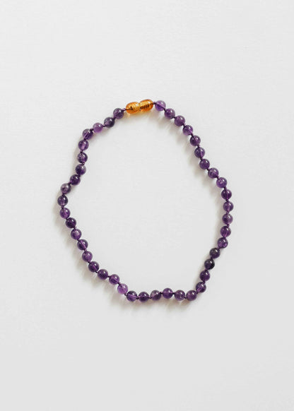 Pure Gemstone + Amethyst || Necklace