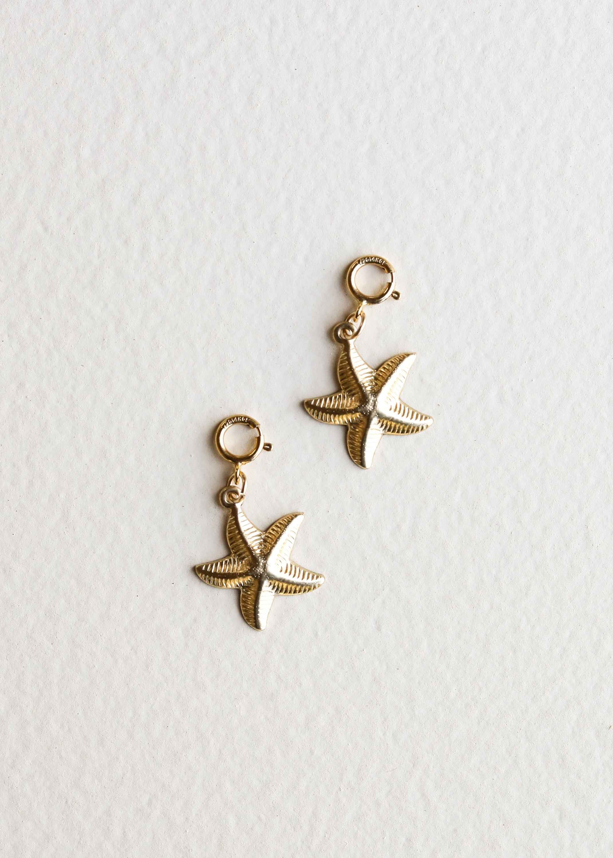 14K Gold Filled Charm - Starfish