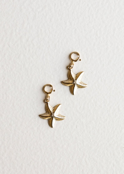 14K Gold Filled Charm - Starfish 