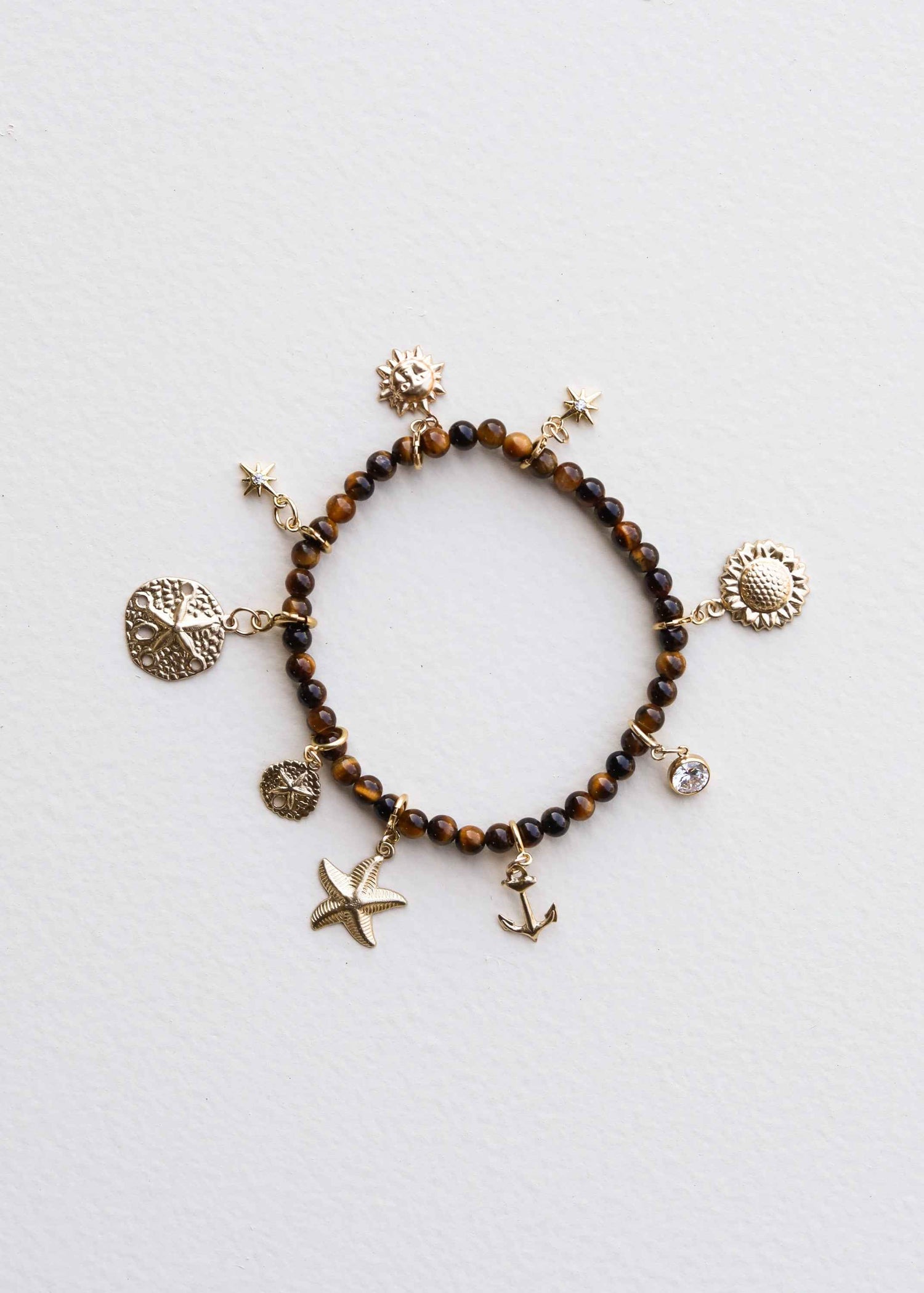 14K Gold Filled Charm - Sand Dollar
