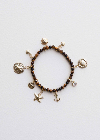 14K Gold Filled Charm - Sand Dollar