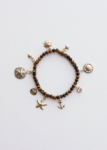 14K Gold Filled Charm - Sand Dollar 