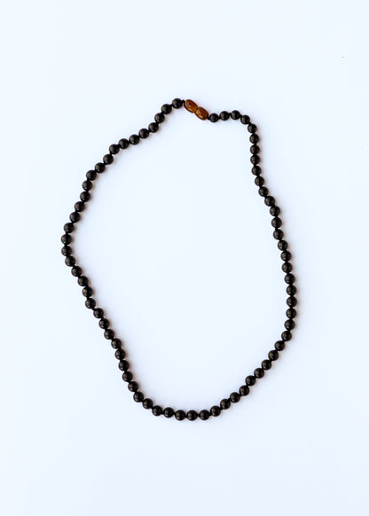 Pure Shungite || Gemstone Necklace by CanyonLeaf