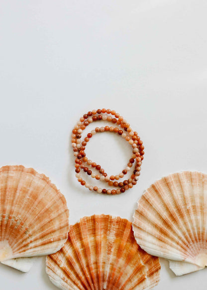 Polished Pink Aventurine || Adult Bracelet