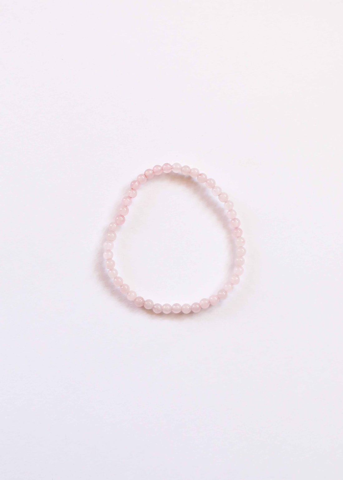 Polished Rose Quartz || Adult Bracelet