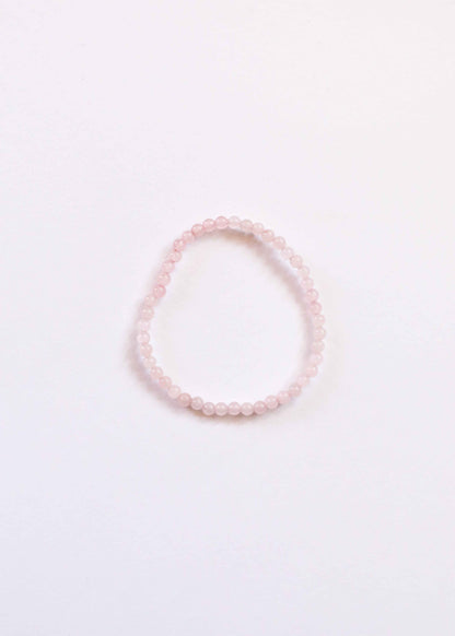 Polished Rose Quartz || Adult Bracelet