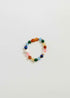 Raw Baltic Amber and Pearl Bracelet + Sweet Pink Gemstones