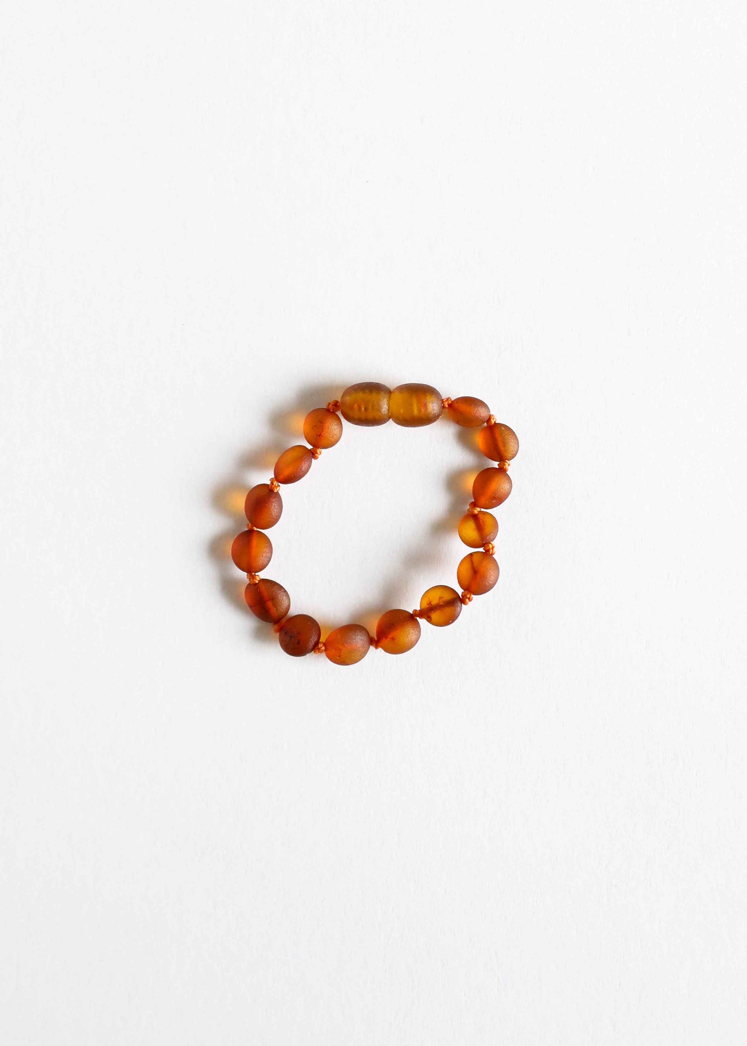 Raw Cognac Baltic Amber || Classic || Anklet or Bracelet