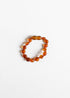 Raw Cognac Baltic Amber || Classic || Anklet or Bracelet