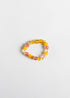 Polished Honey Baltic Amber + Honeysuckle Gemstones || Anklet or Bracelet