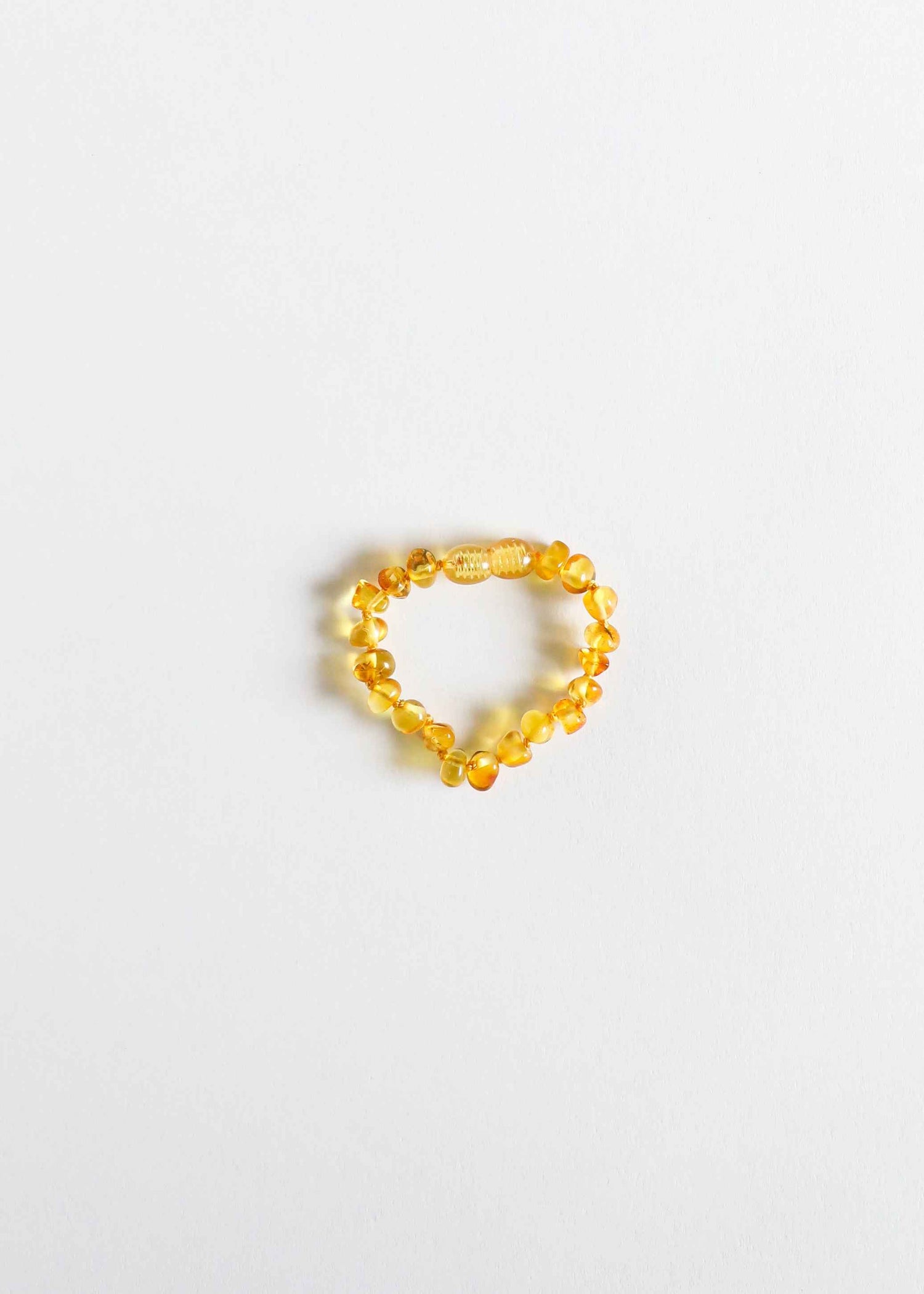 Polished Honey Baltic Amber || Anklet or Bracelet