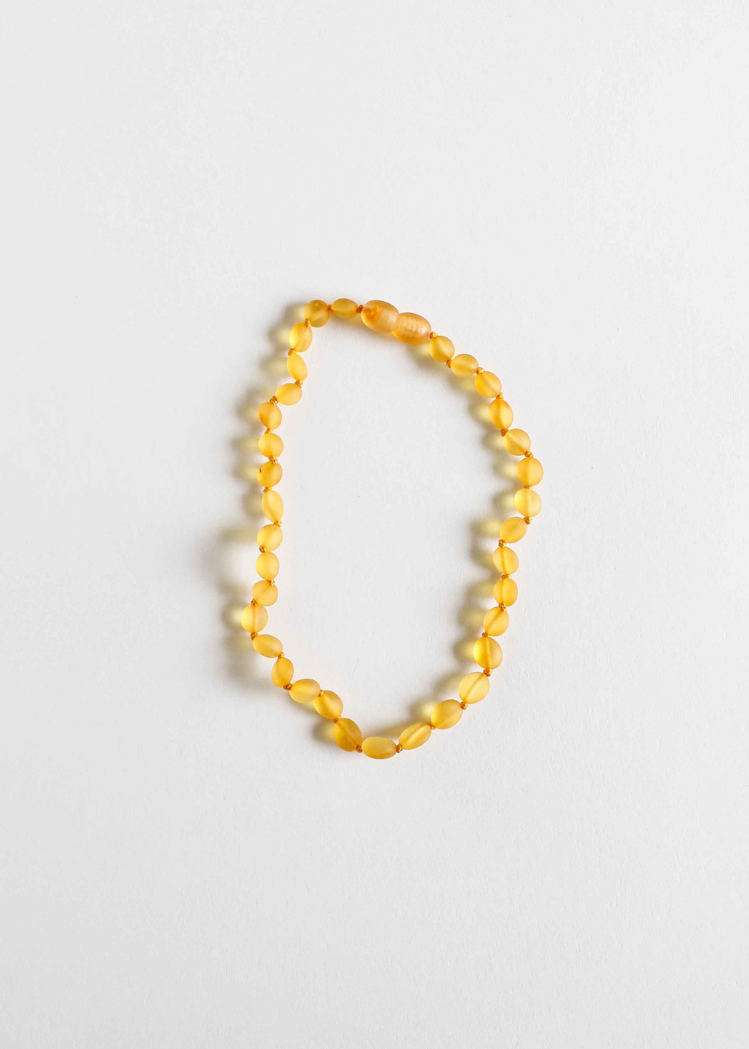 Raw Honey Baltic Amber || Classic || Necklace