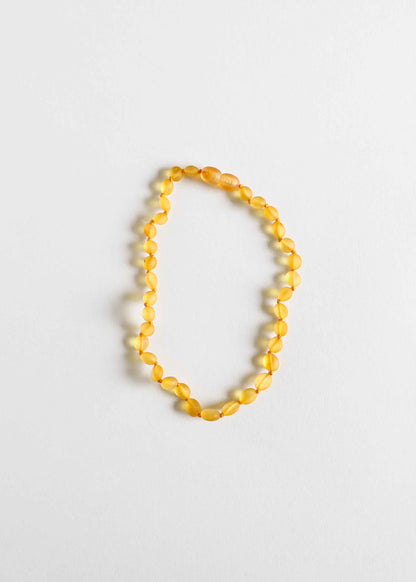 Raw Honey Baltic Amber || Classic || Necklace