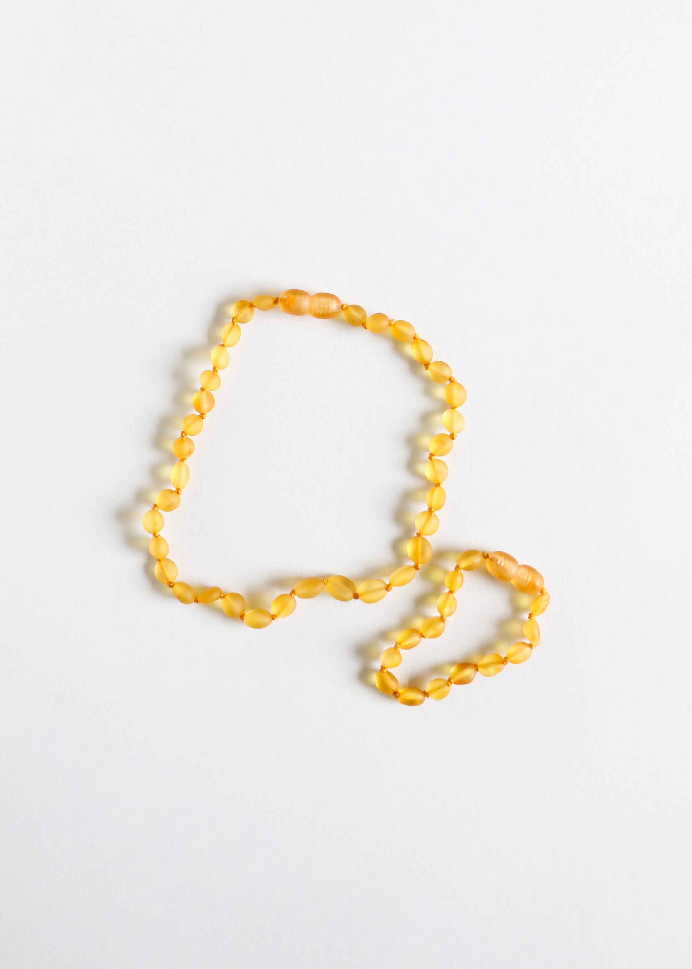 Raw Honey Baltic Amber || Classic || Necklace