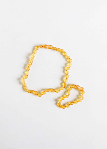 Raw Honey Baltic Amber || Classic || Necklace