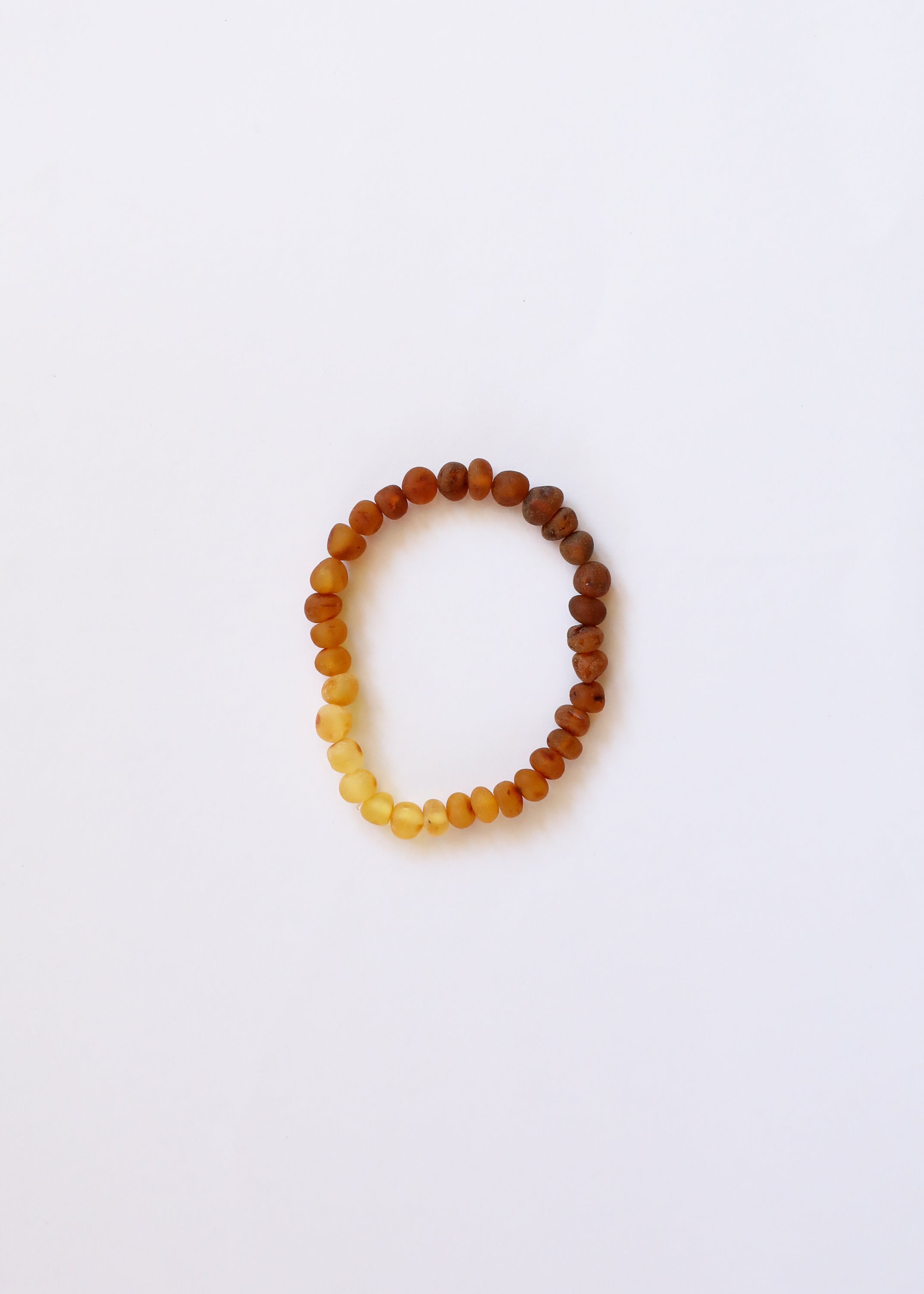 Raw Baltic Amber + Sunflower || Adult Bracelet by CanyonLeaf