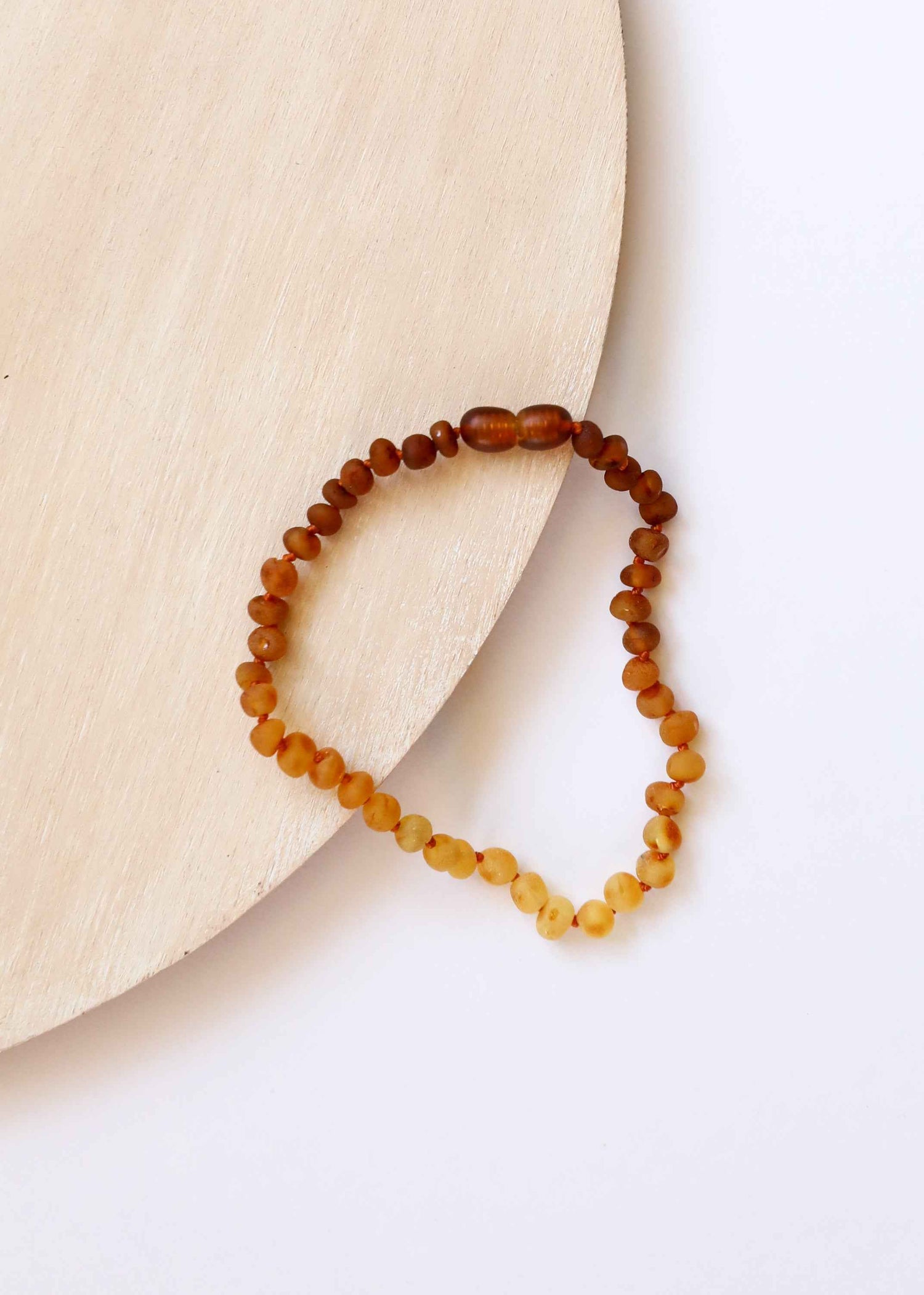 Raw Baltic Amber + Sunflower || Necklace ||