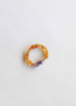 Raw Honey Baltic Amber + Raw Amethyst || Anklet or Bracelet