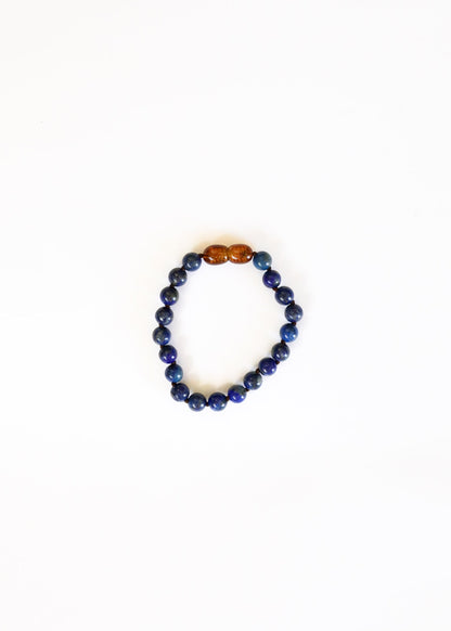 Pure Gemstone + Lapis || Anklet or Bracelet by CanyonLeaf