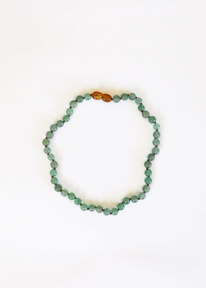 Pure Gemstone + Aventurine || Necklace by CanyonLeaf