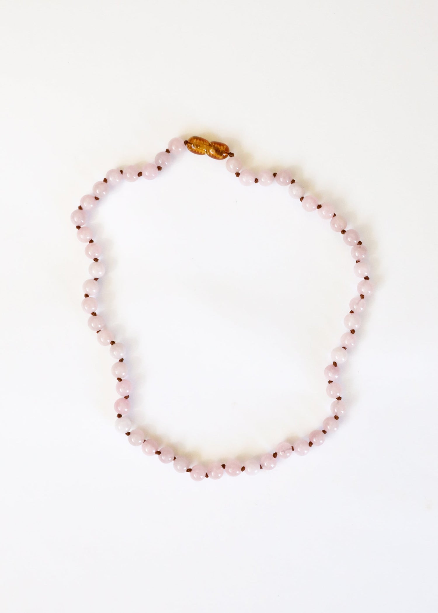 Pure Gemstone + Natural Rose Quartz || Beaded Necklace by CanyonLeaf