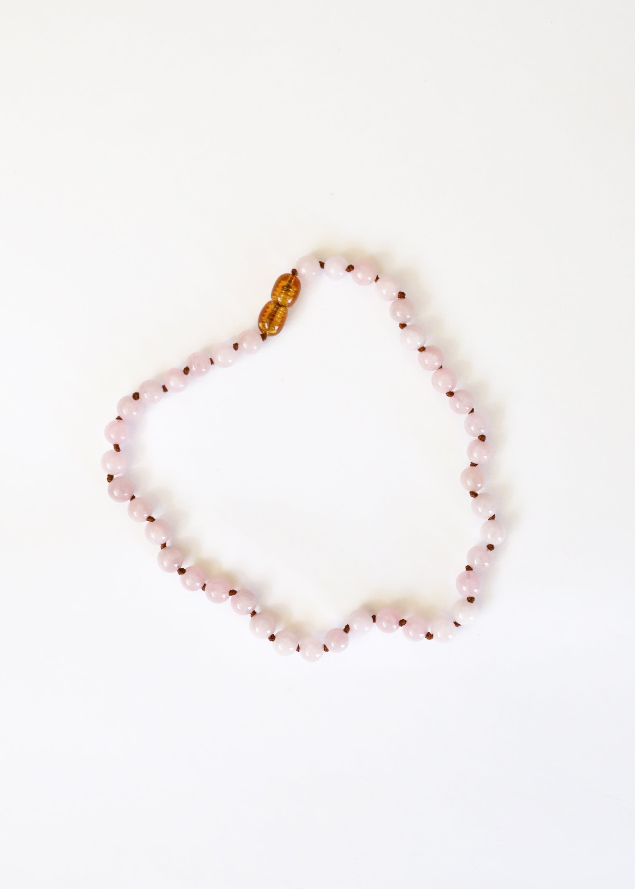 Pure Gemstone + Natural Rose Quartz || Beaded Necklace by CanyonLeaf