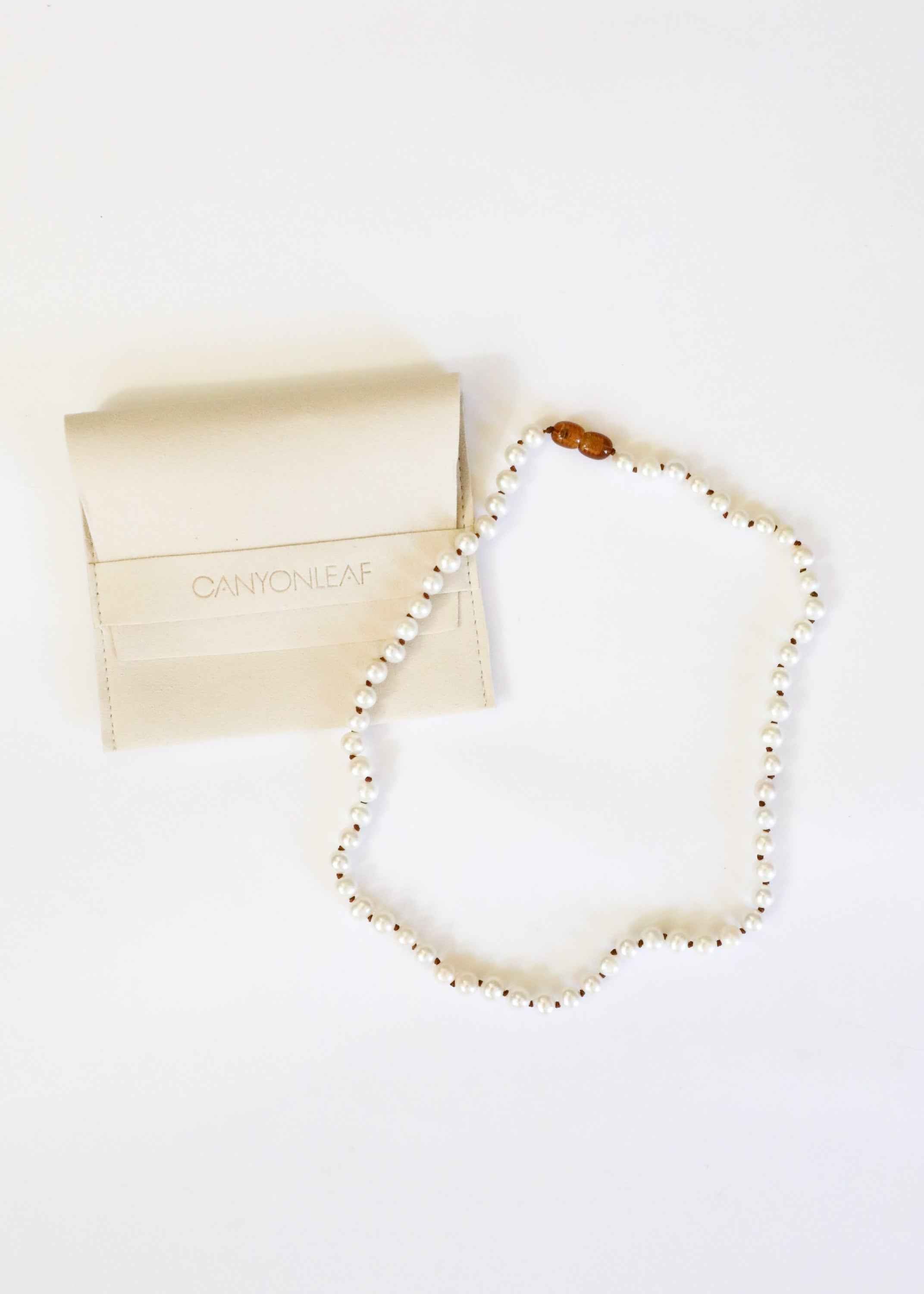 Pure Gemstone + Pearl || Necklace