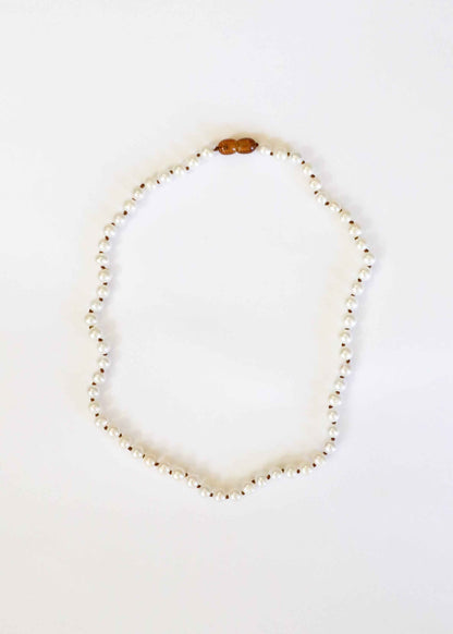 Pure Gemstone + Pearl || Necklace