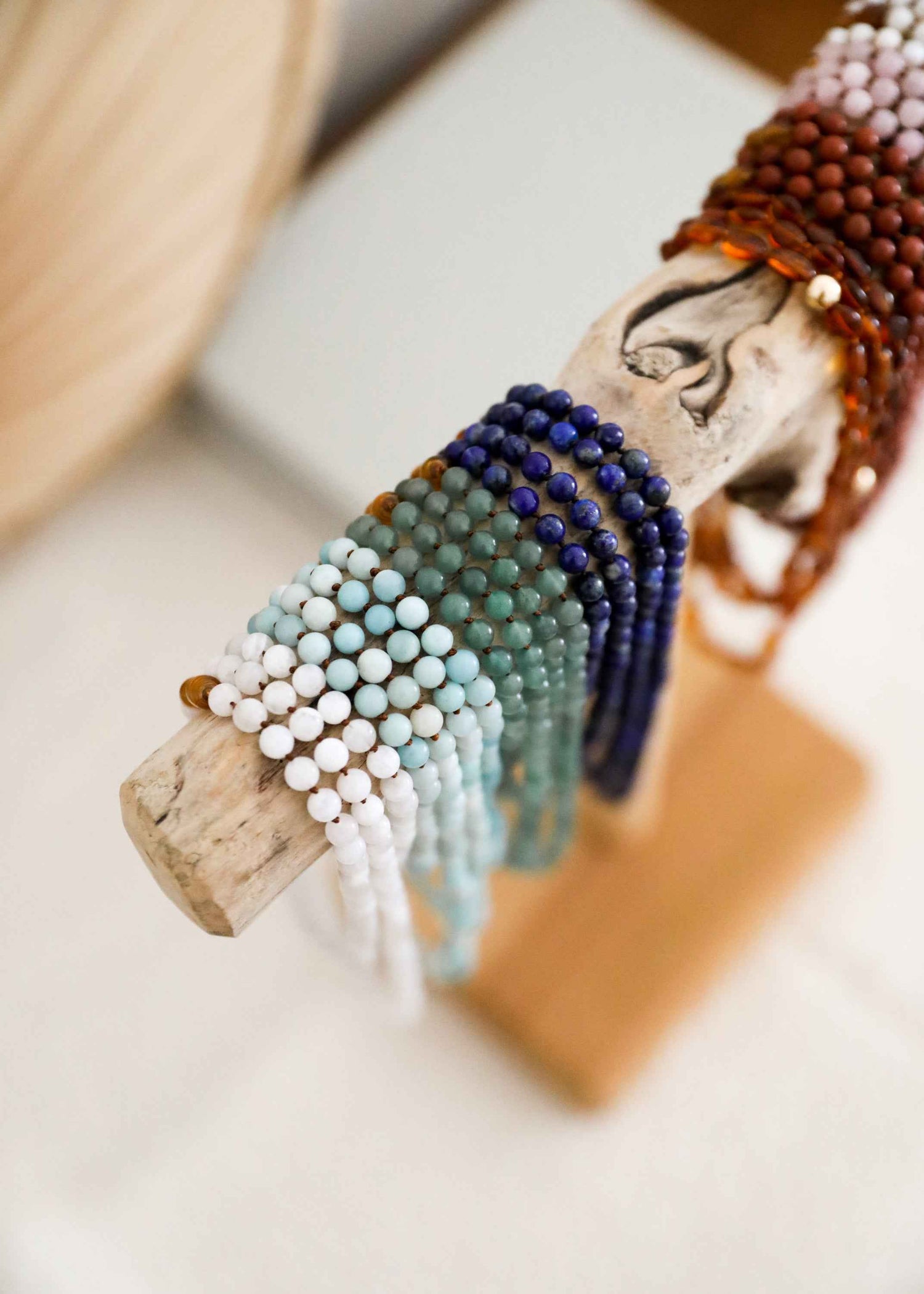 Pure Gemstone + Lapis || Anklet or Bracelet