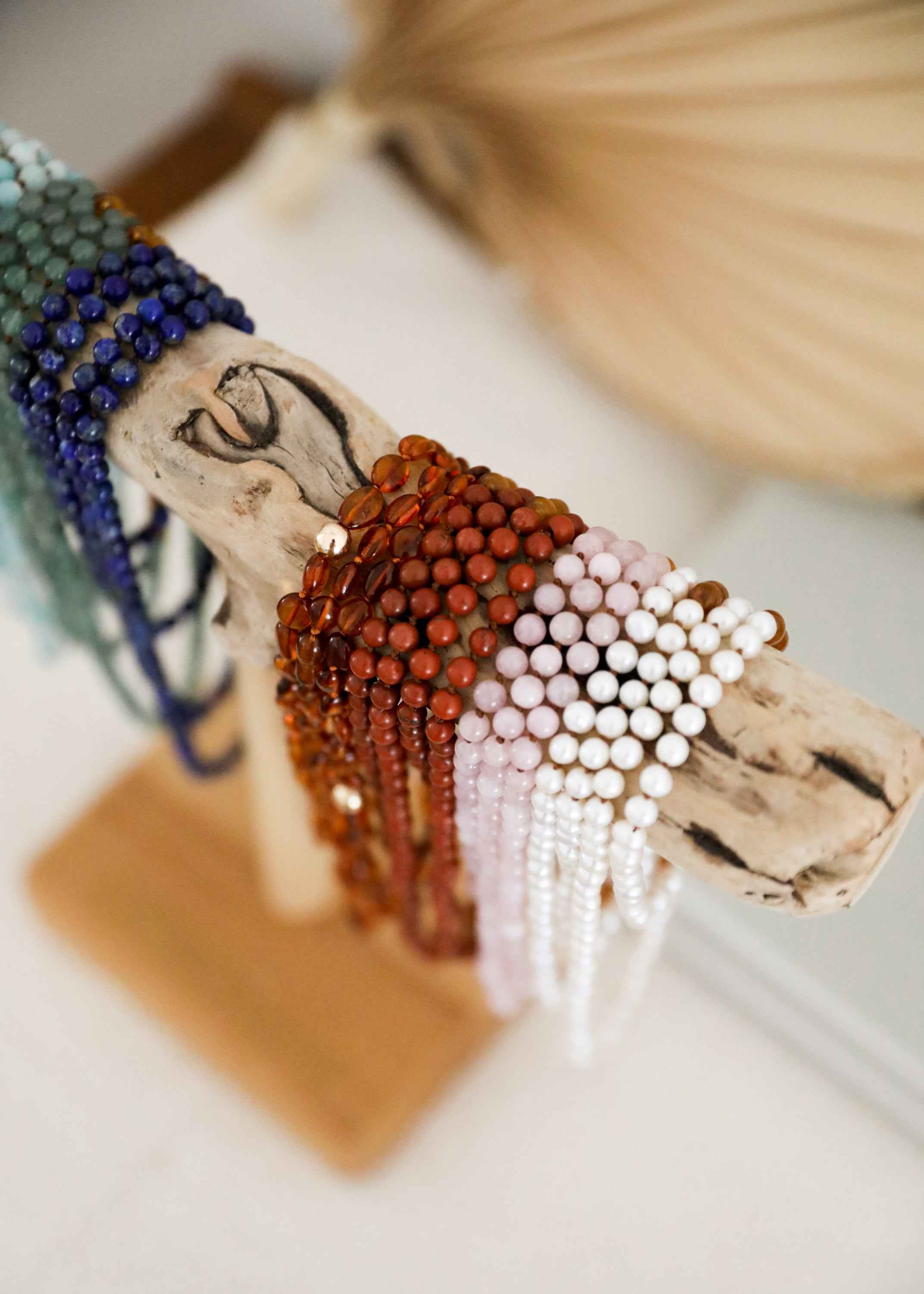 Pure Gemstone + Pearl || Necklace and Bracelet || Gift Set