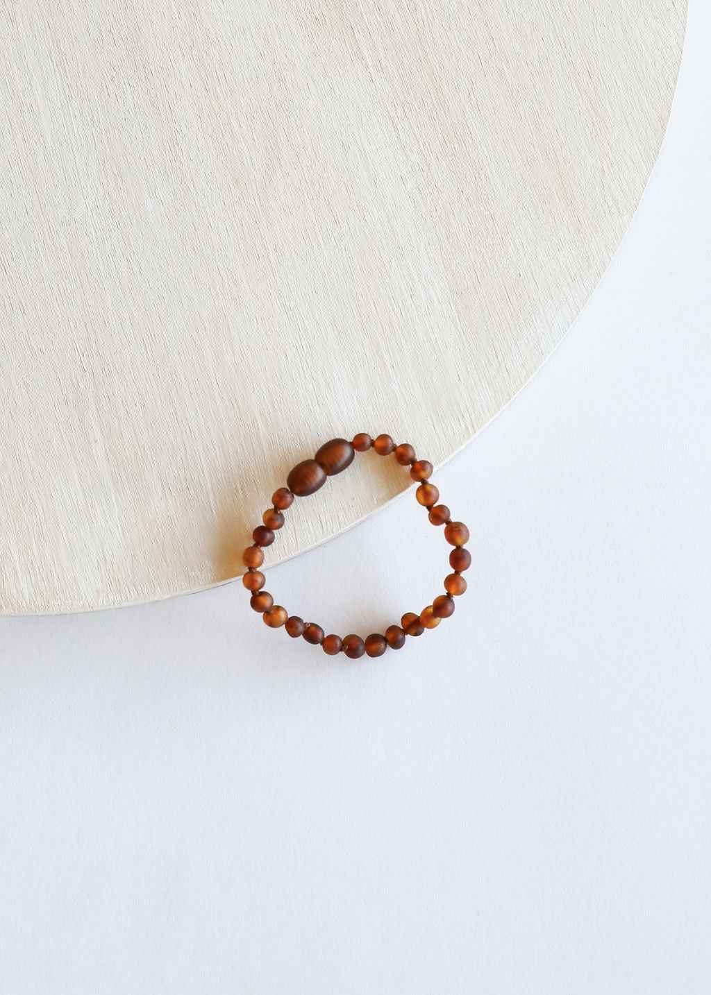 Raw Cognac Baltic Amber || Anklet or Bracelet