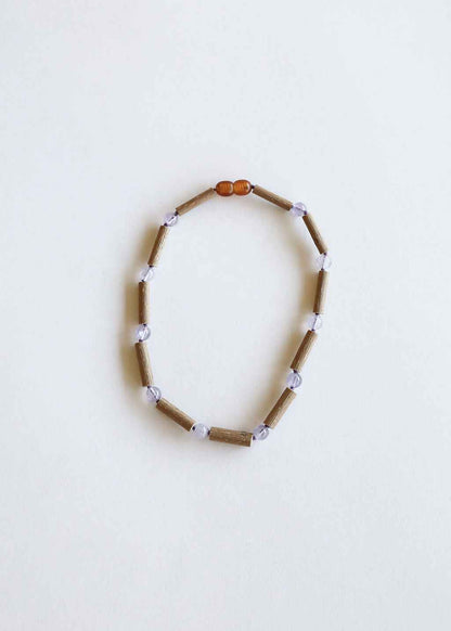 Hazelwood + Amethyst Necklace