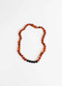Raw Cognac Baltic Amber + Shungite || Necklace