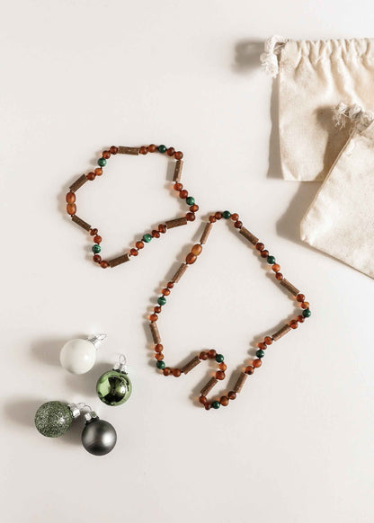 Hazelwood + Malachite || Gift Set || Necklaces