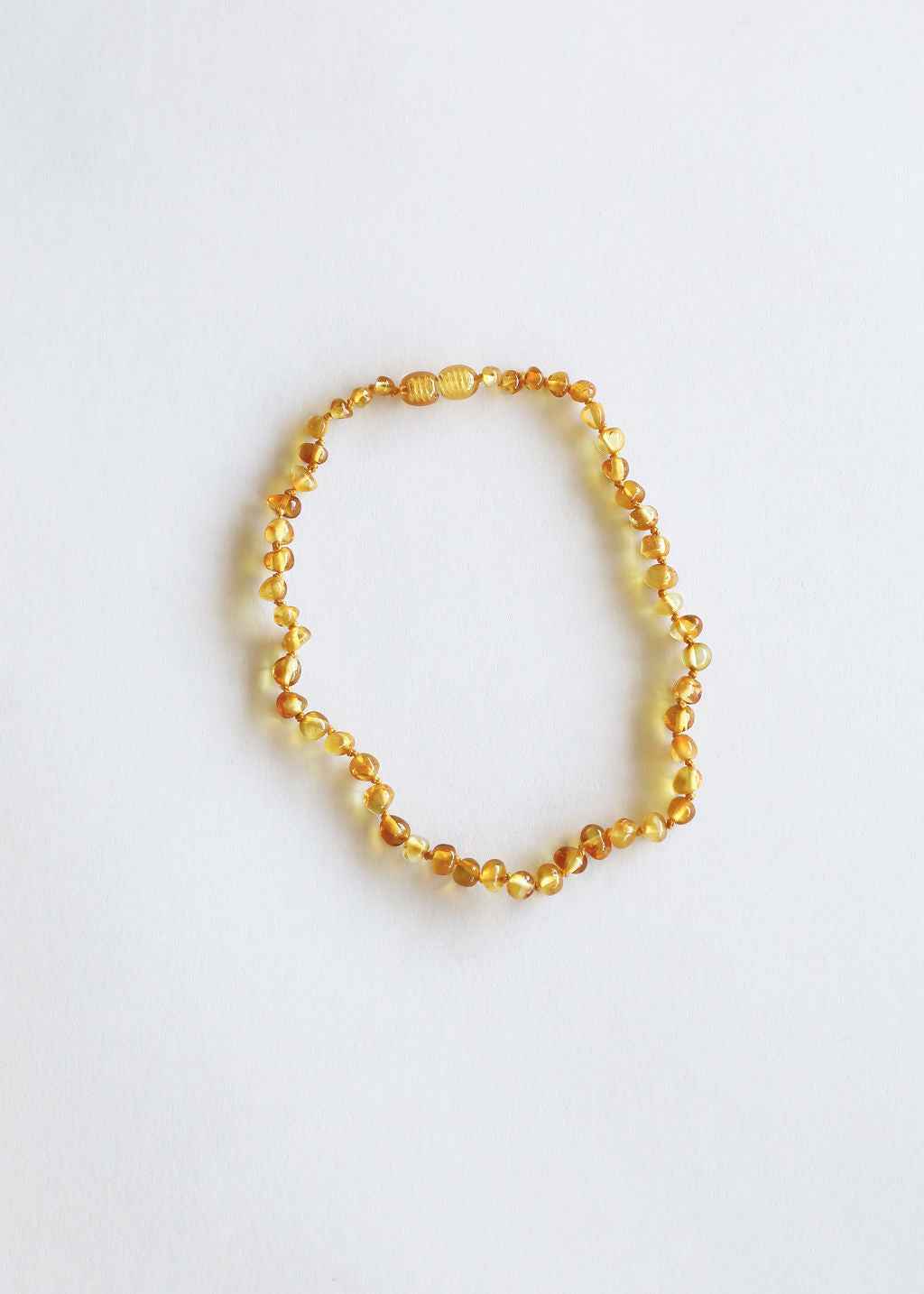 Polished Honey Baltic Amber || Necklace