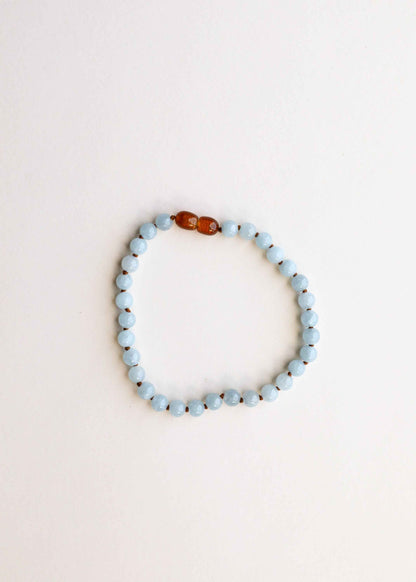 Pure Gemstone + Aquamarine || Necklace