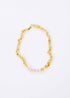 Polished Honey Baltic Amber + Rose Quartz || Necklace