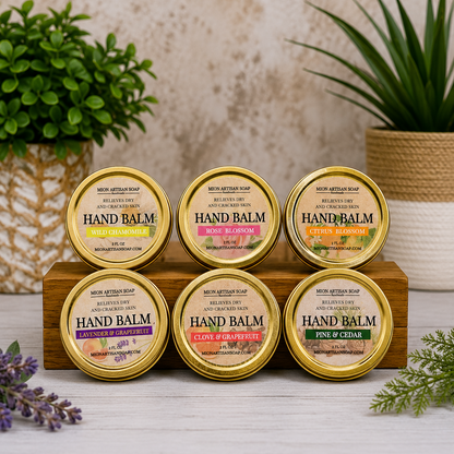 Hand Balm | Not Greasy, Antibacterial, Moisture-Locking by MION Artisan Soap Co.