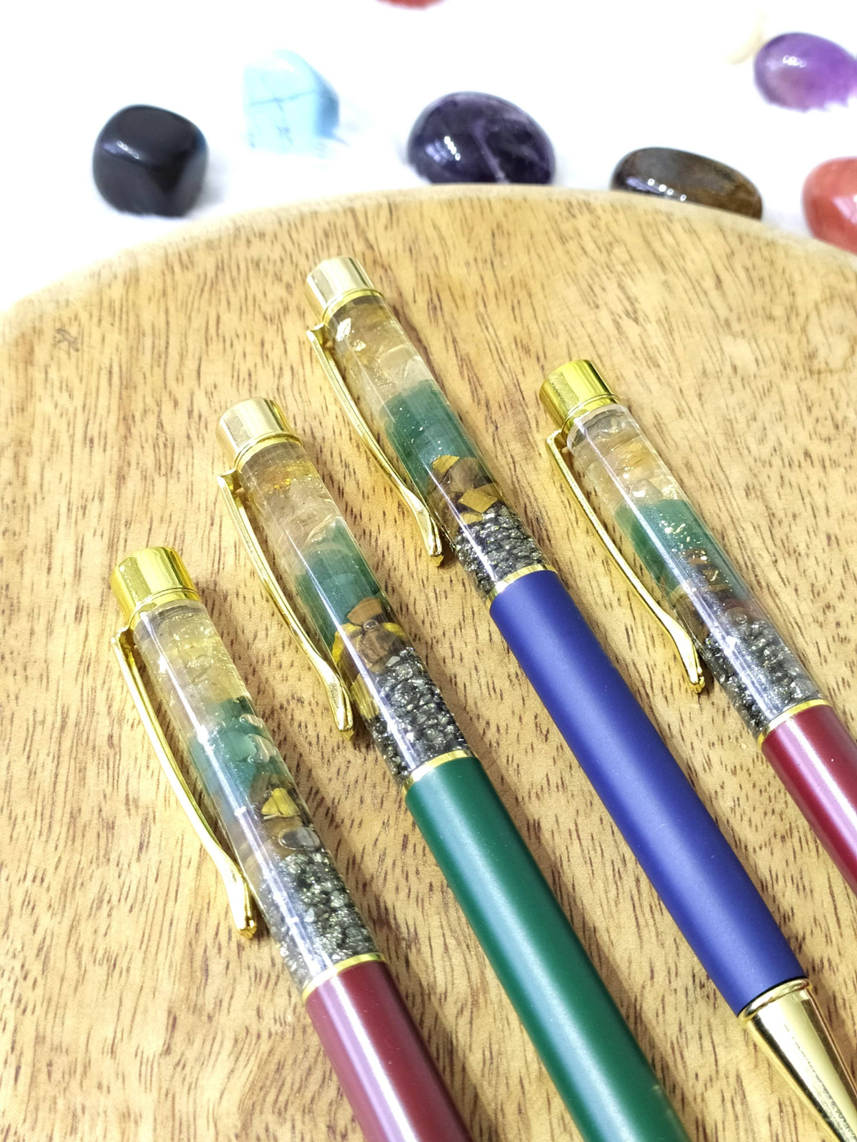 Money Magnet Crystal Pen, Crystal Healing Pen, Aura Pens.