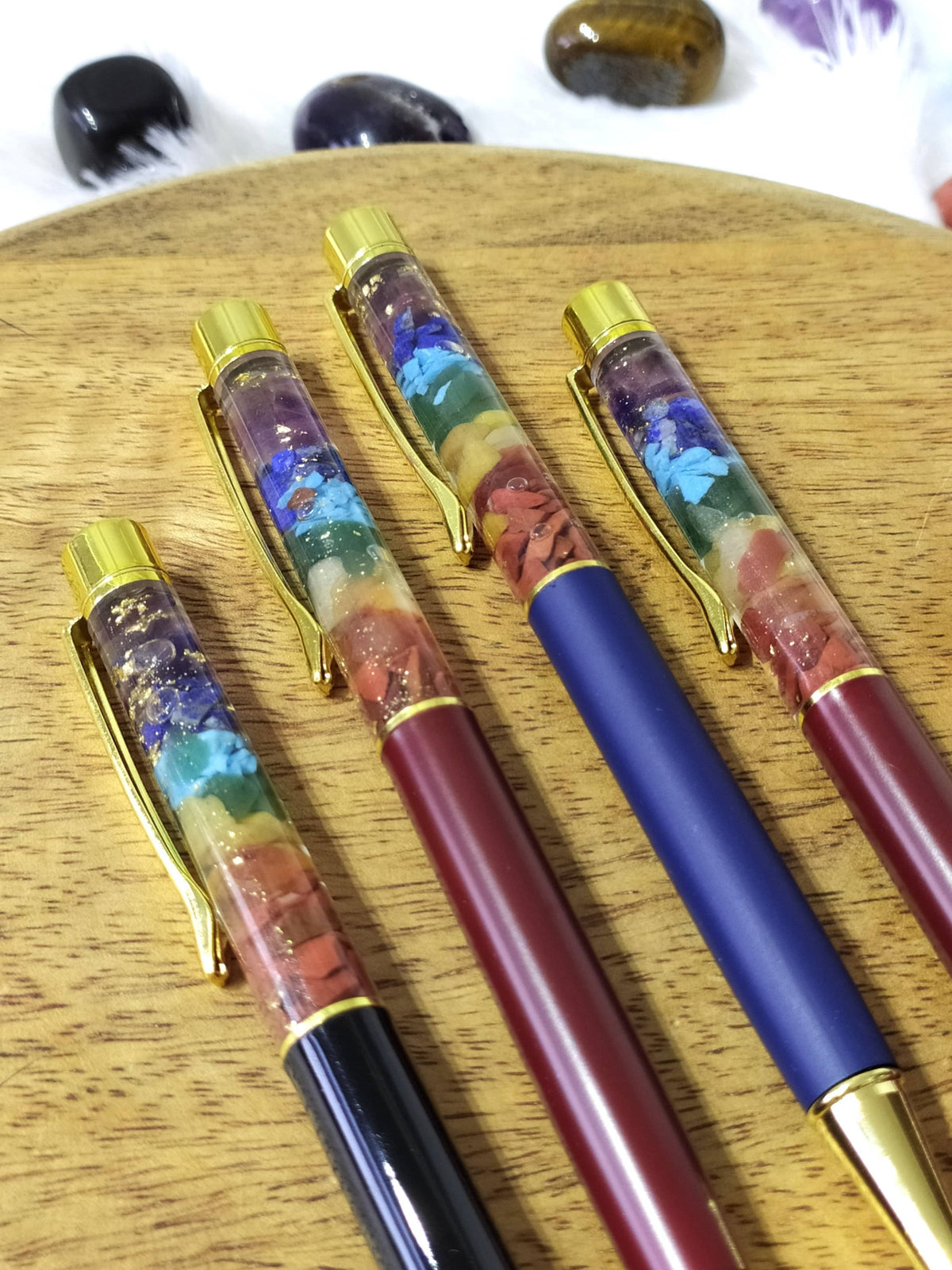 7Chakra Crystal Pen, Manifestation Pen, Healing Pen  DestGlow